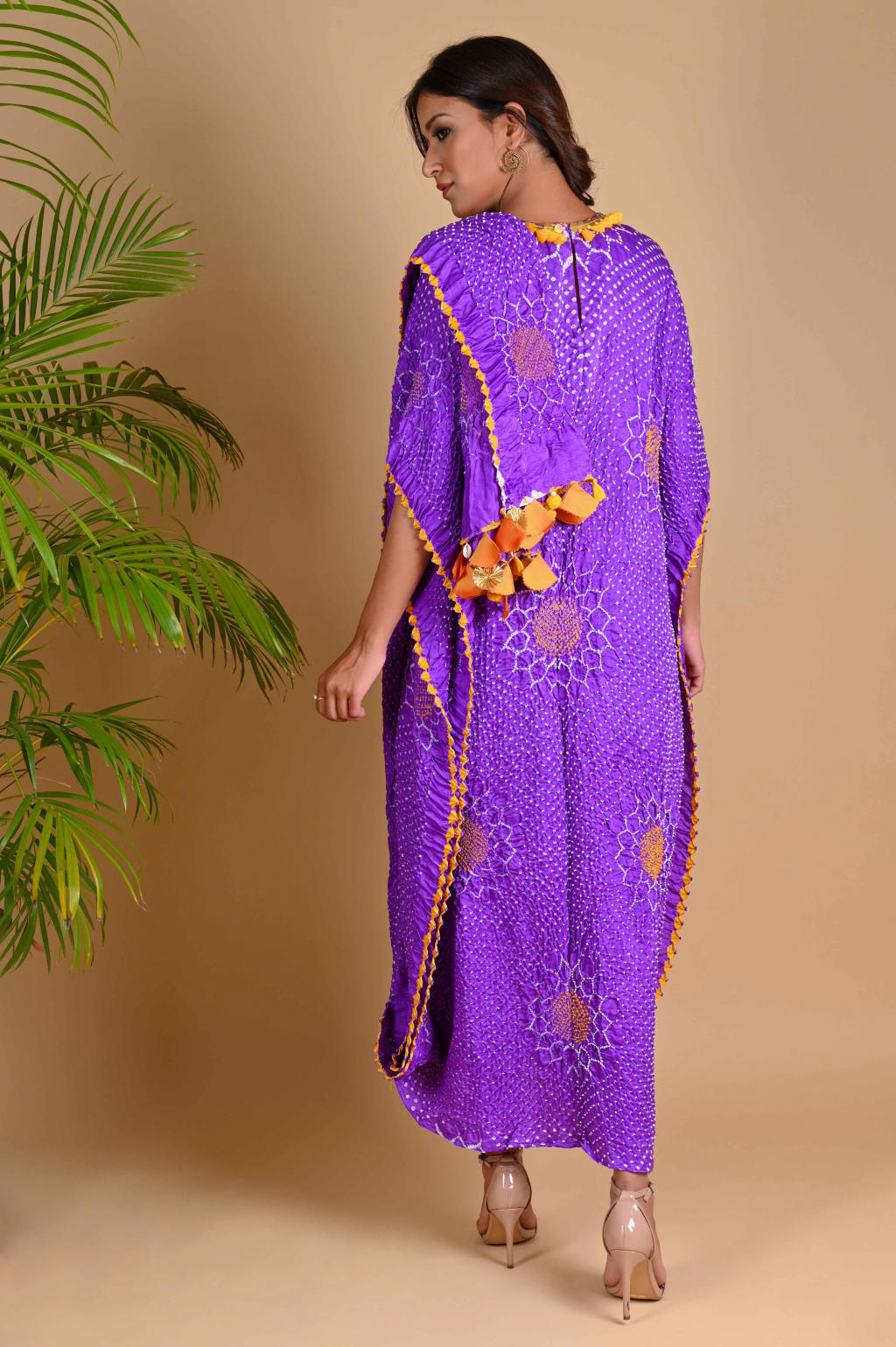 Drape Dress-Valley of Flowers