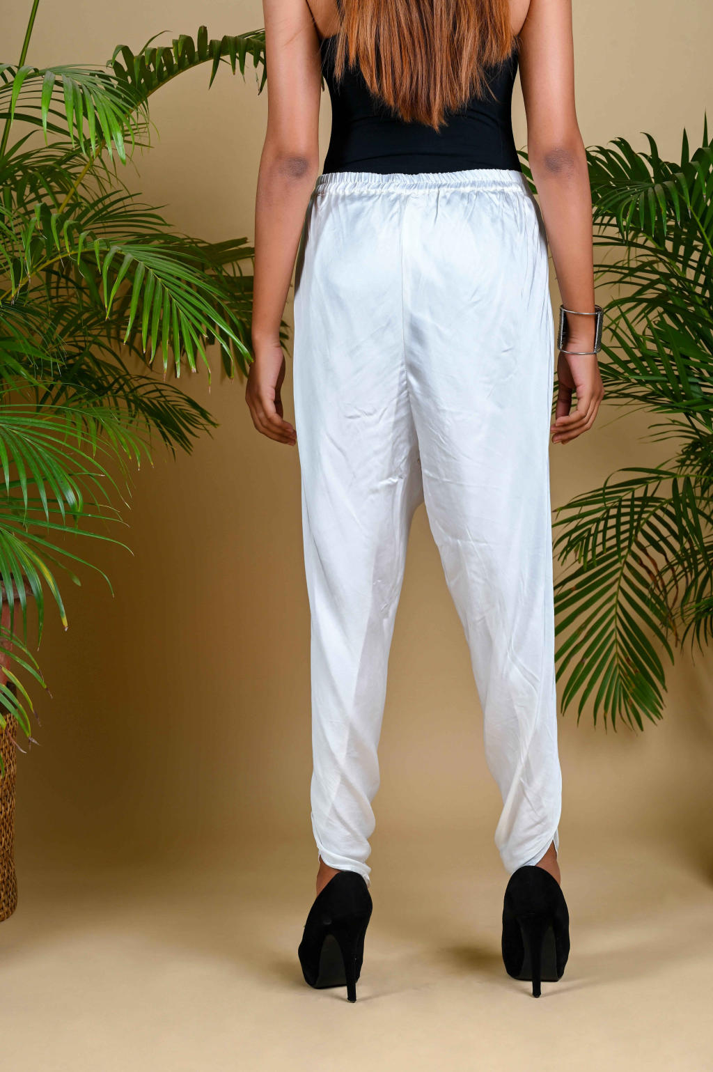 Tulip Pants-White