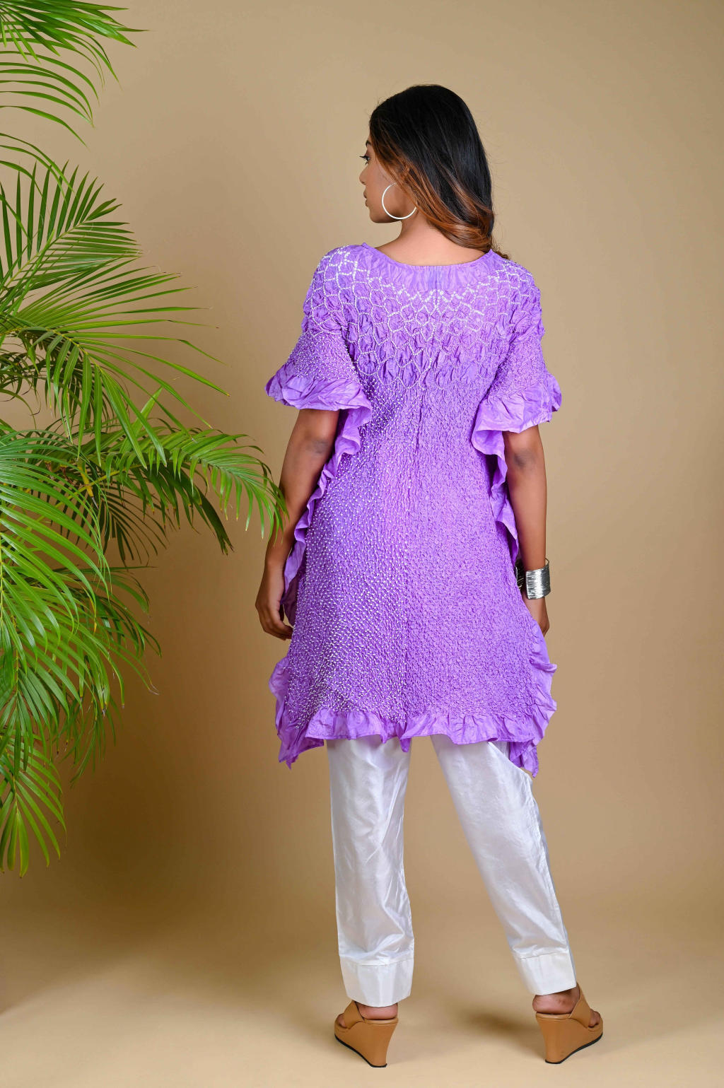 Sunflower Kaftan-Lavender