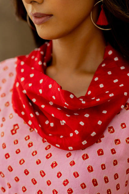 Cowl Pant Set with SL Top