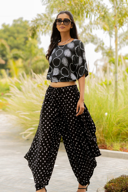 Mod Dots Wrap Dhoti
