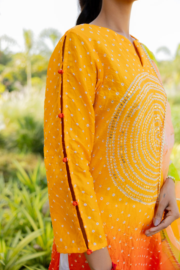 Circle Sequence Kurta