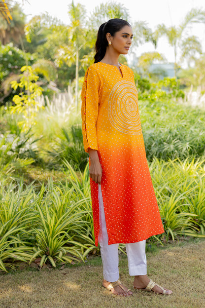 Circle Sequence Kurta