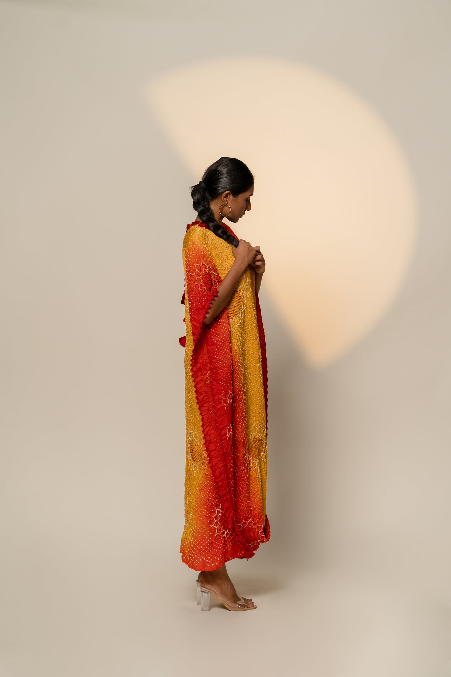 Drape Dress-Valley of Flowers