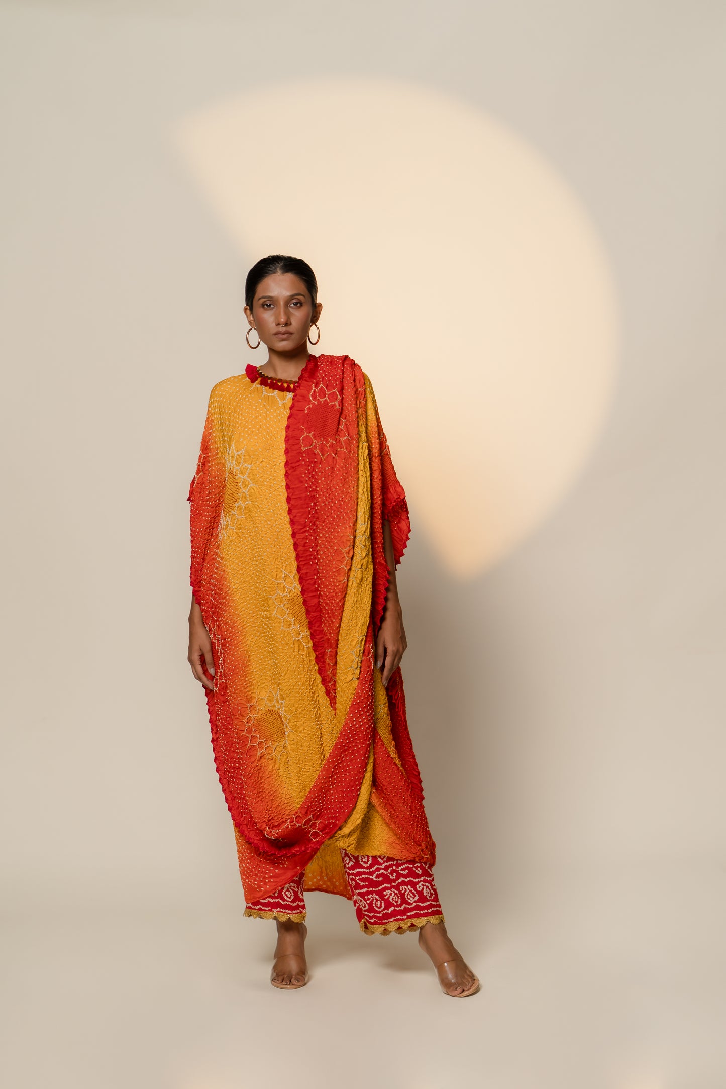 Drape Dress-Valley of Flowers