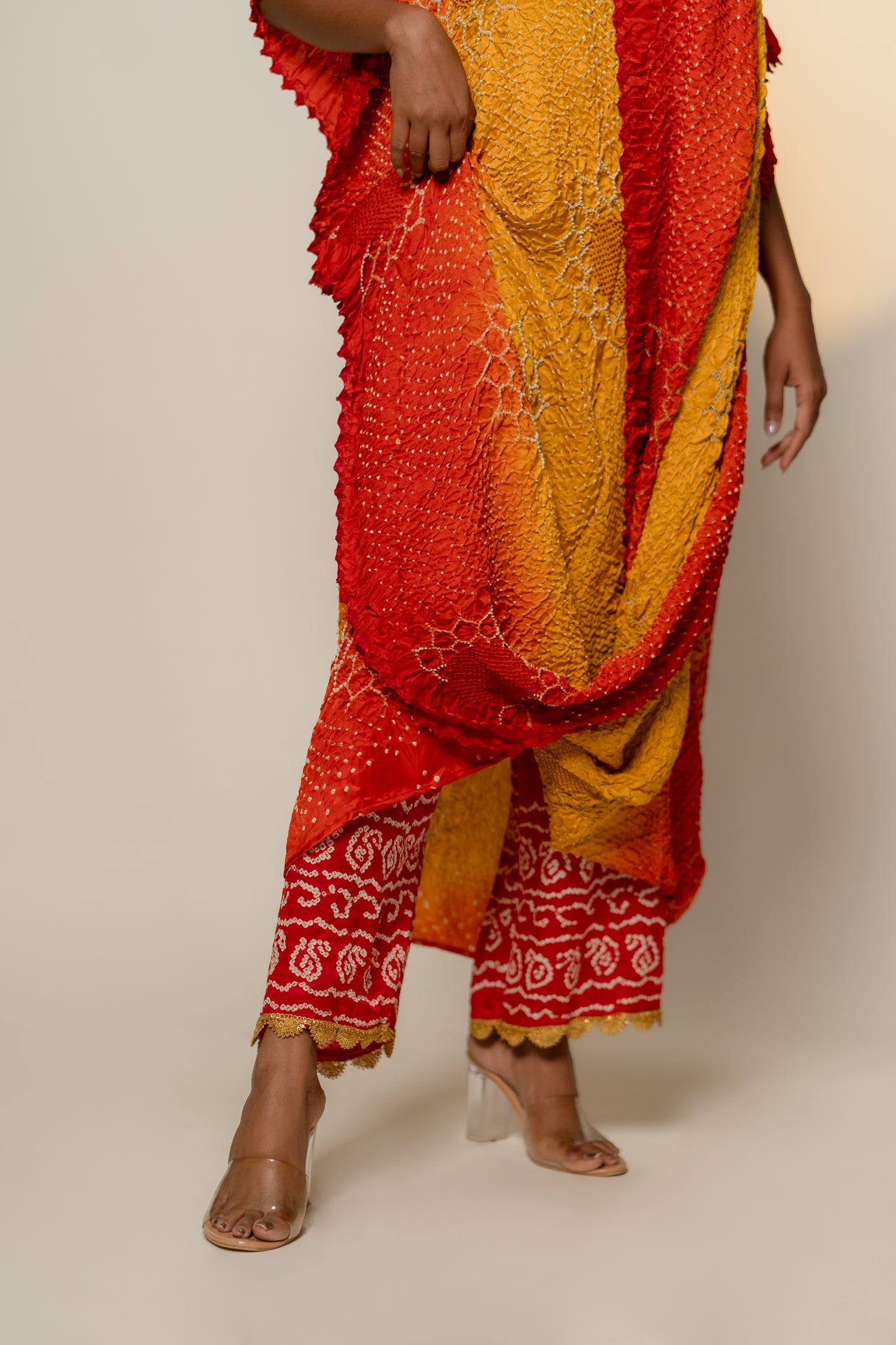 Drape Dress-Valley of Flowers